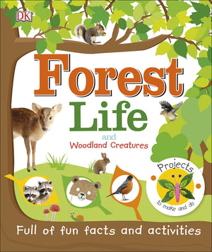 Forest Life and Woodland Creatures-Like new