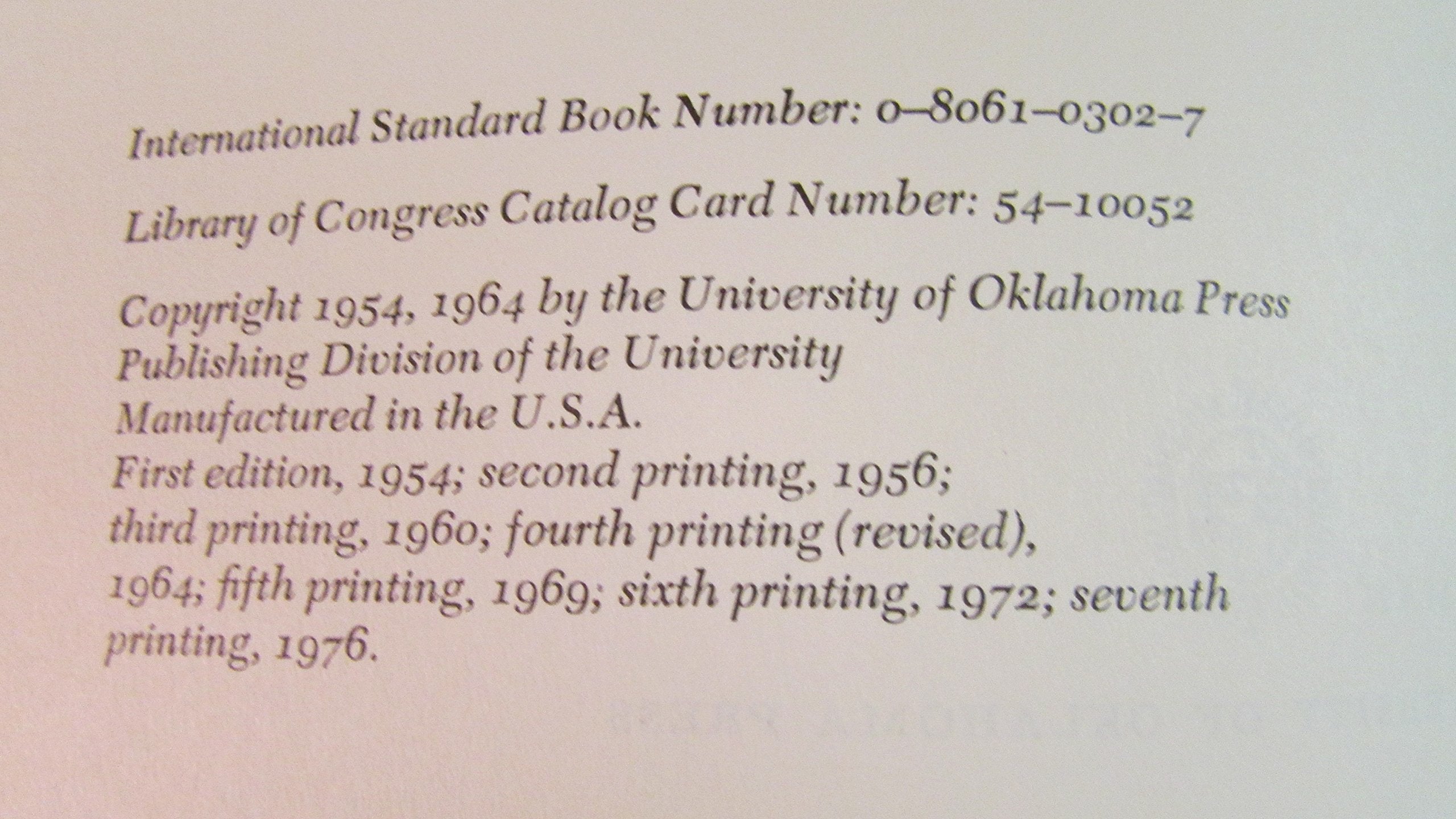 Oklahoma: A History of the Sooner State,Used