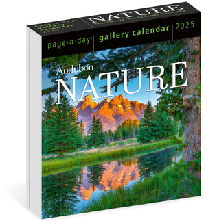 Audubon Nature PageADay Gallery Calendar 2025