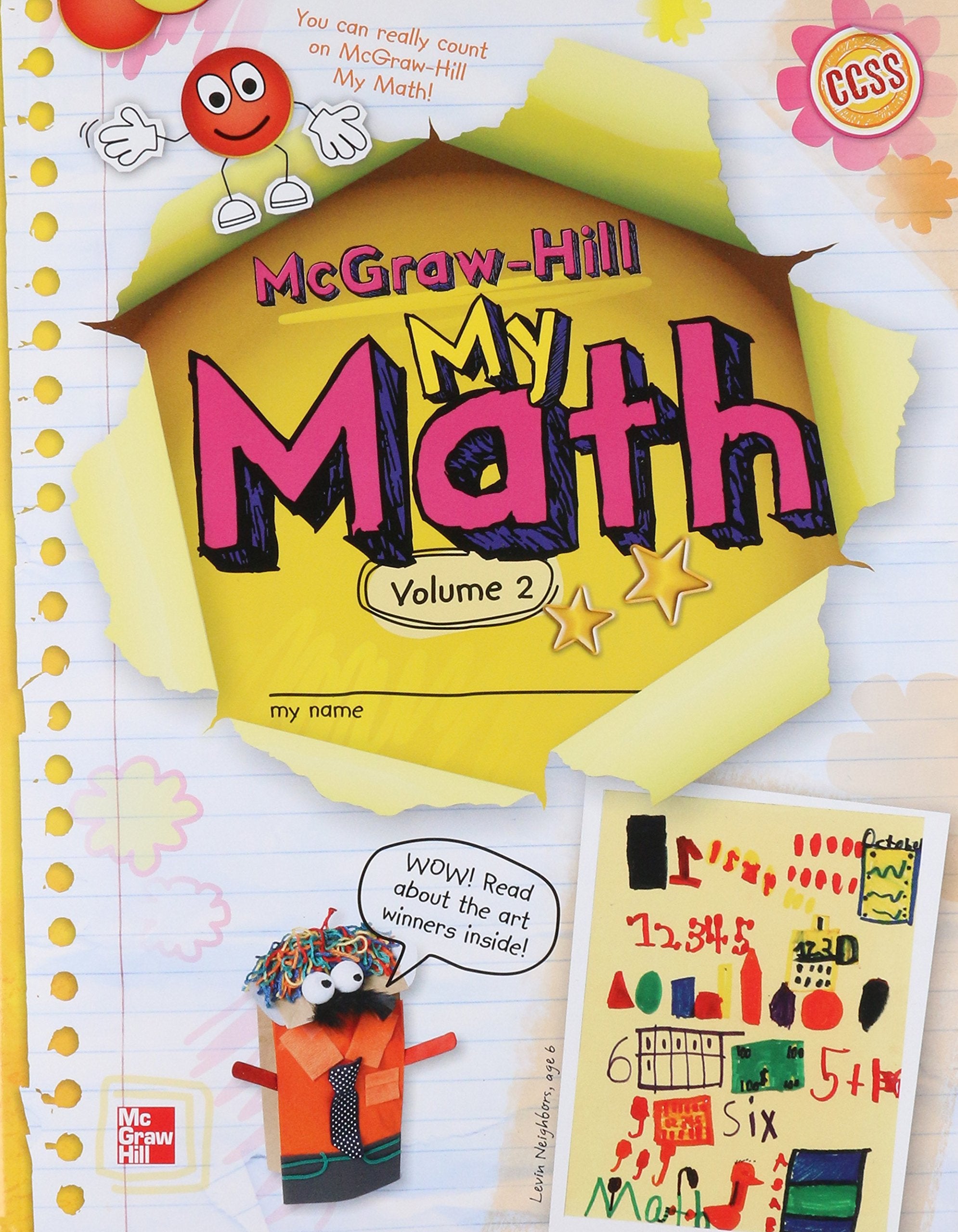 My Math Grade K, Vol. 2 (ELEMENTARY MATH CONNECTS),New