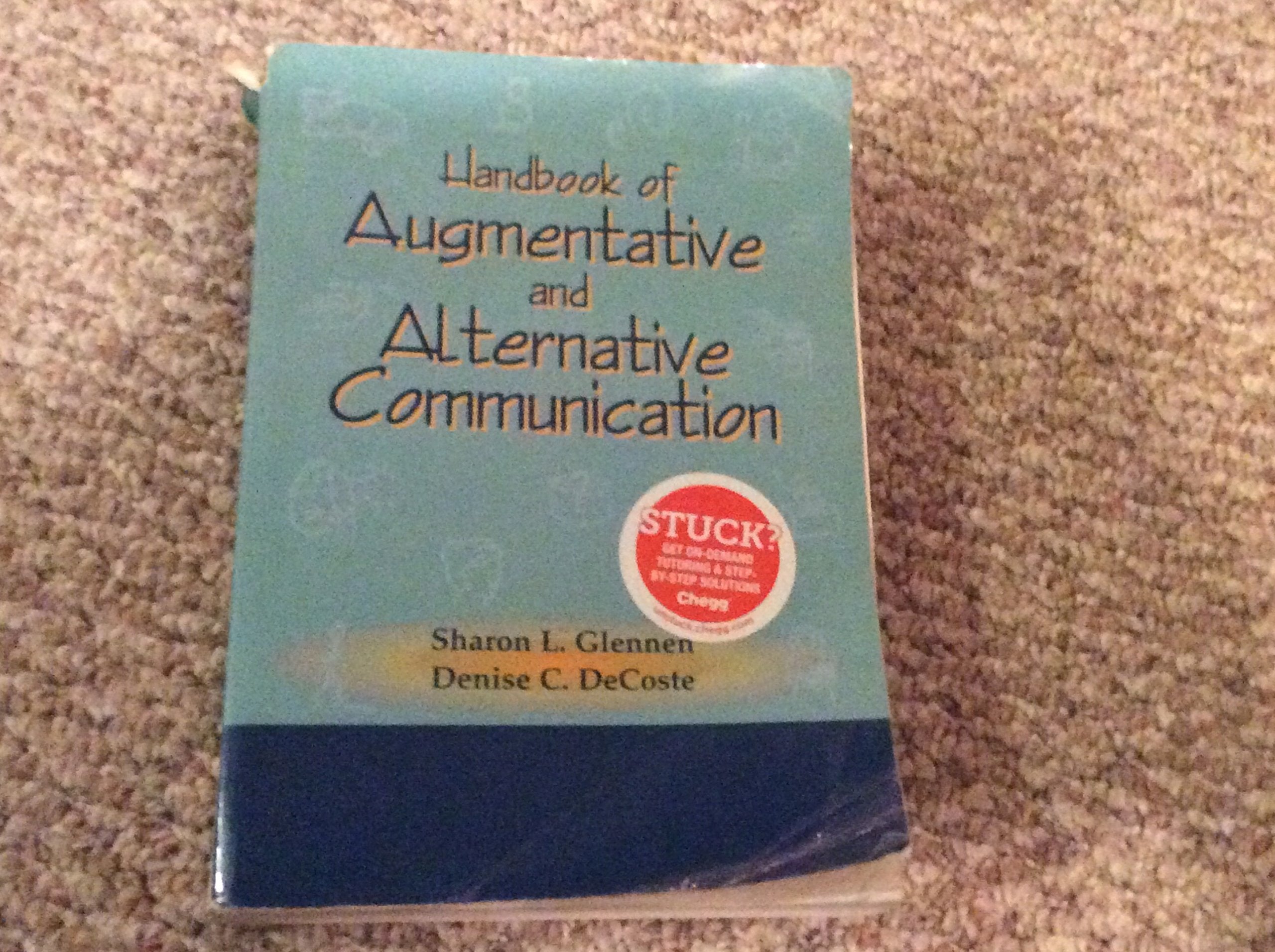 Handbook of Augmentative and Alternative Communication,New