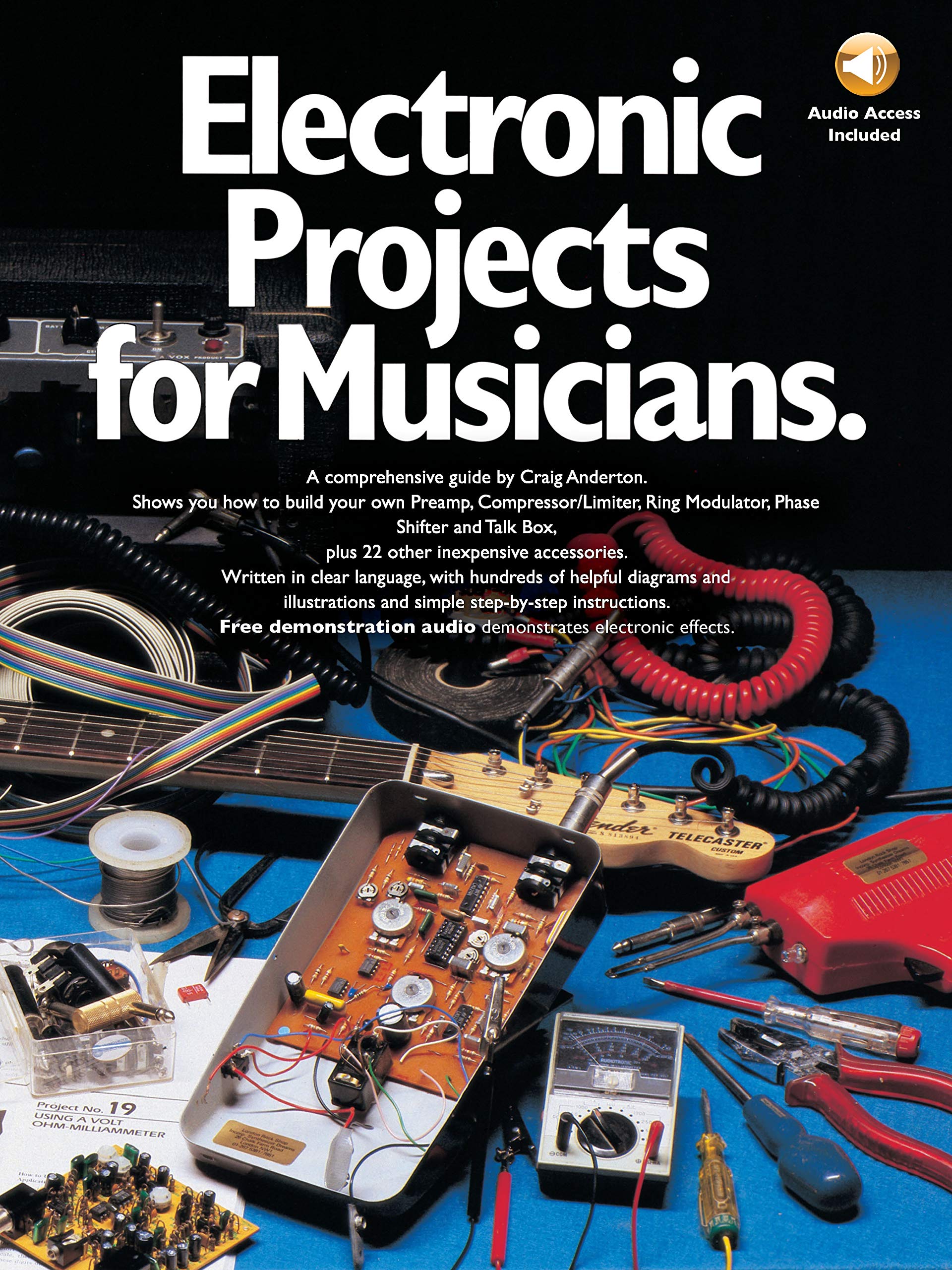 Electronic Projects for Musicians Book/Online Audio,New