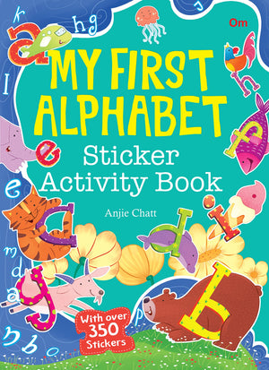 Activity Book: My First Alphabets Sticker Activity Book - Sticker Book With 350 Stickers
