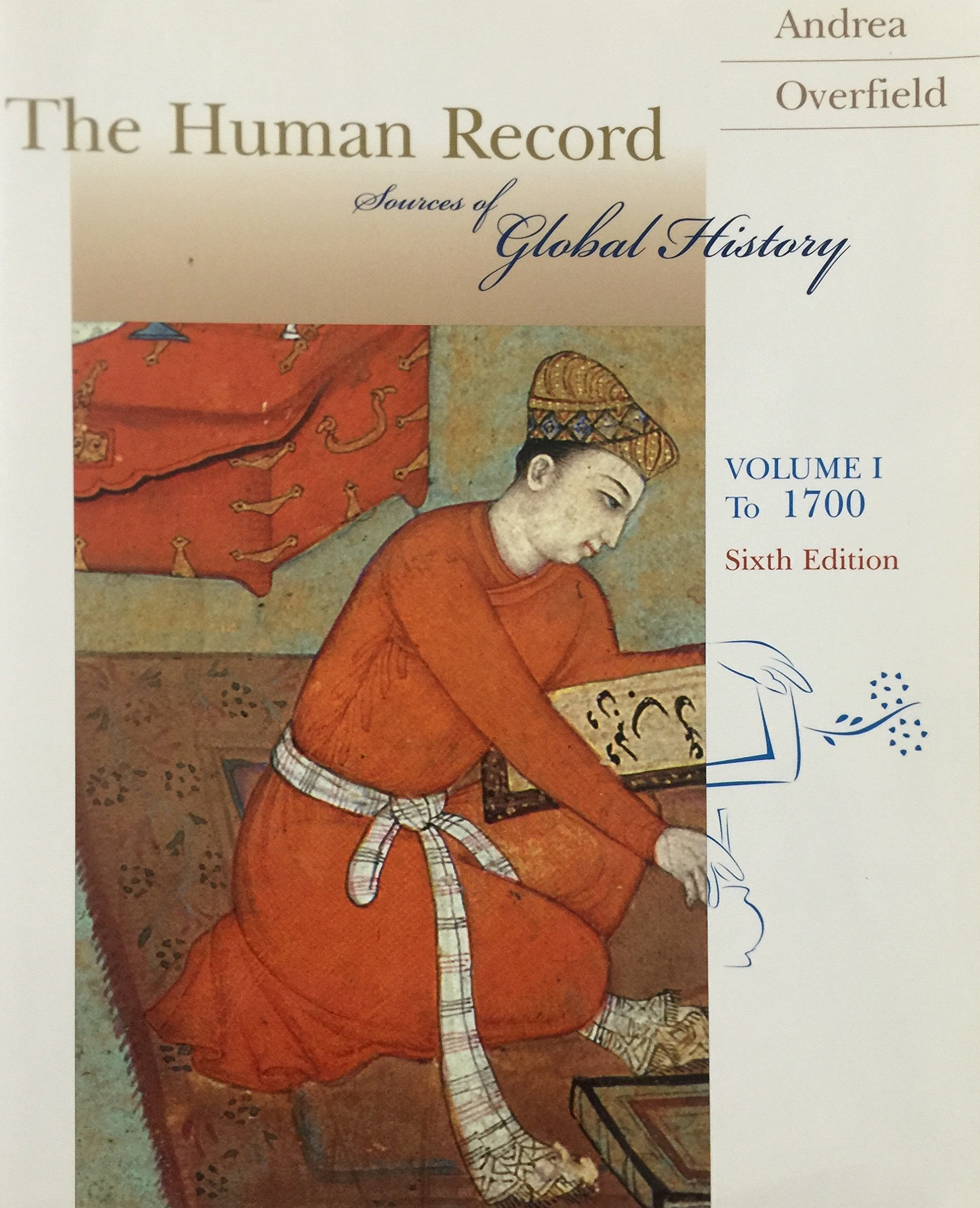 The Human Record: Sources of Global History, Volume I: To 1700,Used
