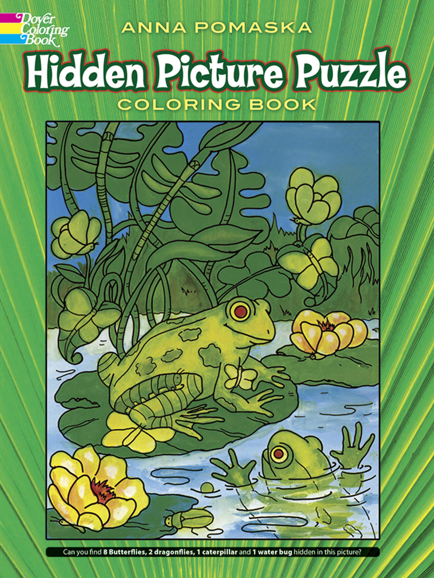 Hidden Picture Puzzle Coloring Book (Dover Kids Activity Books),Used