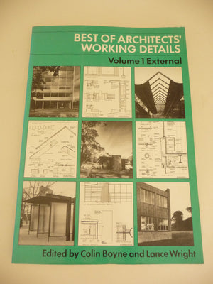 Best of Architects Working Details: External,Used