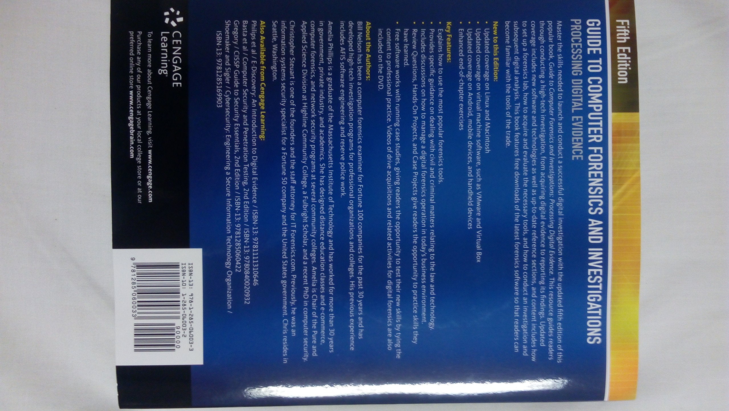 Guide to Computer Forensics and Investigations (with DVD),Used