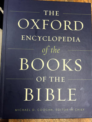 The Oxford Encyclopedia of the Books of the Bible (Oxford Encyclopedias of the Bible),Used