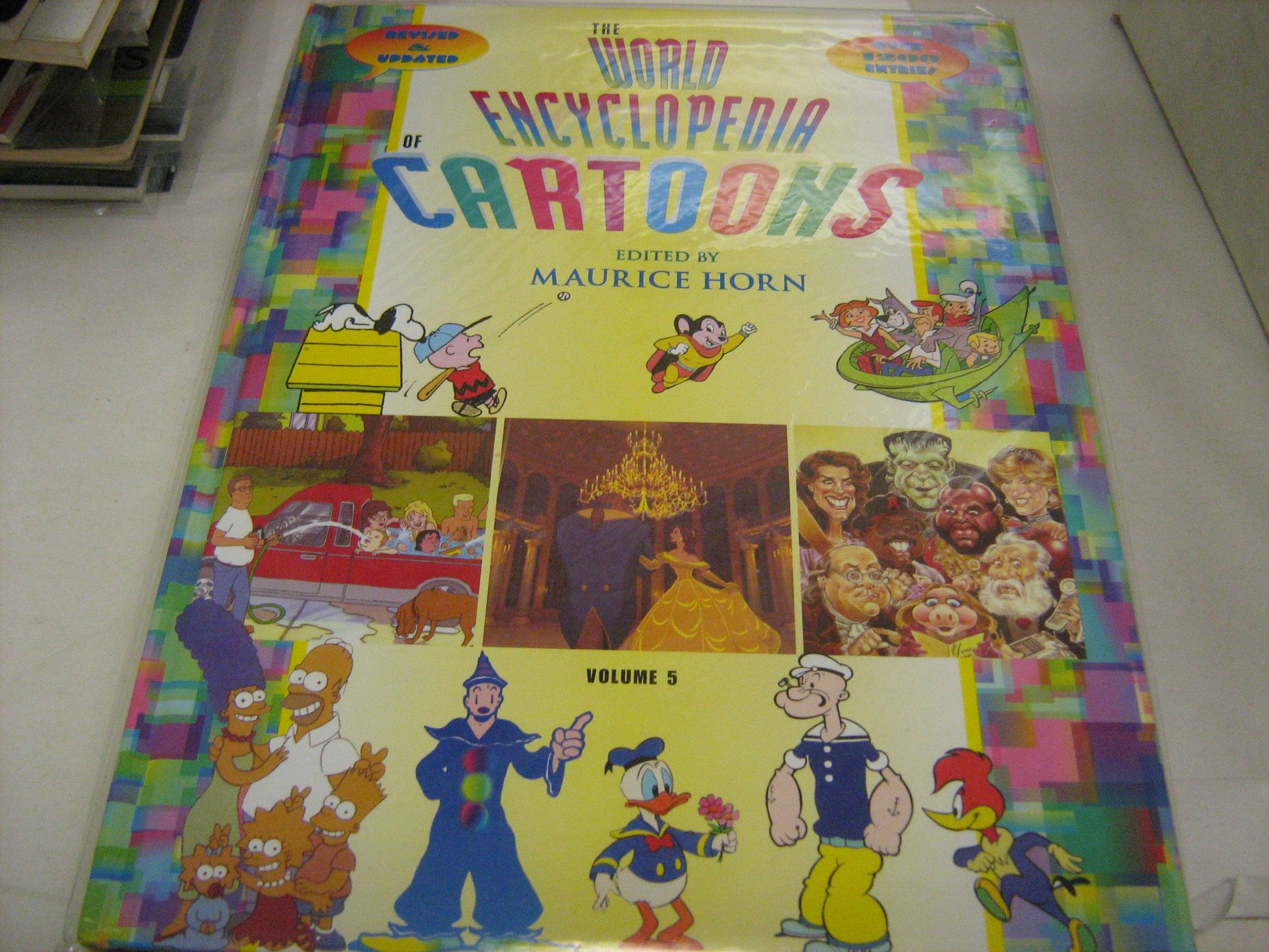The World Encyclopedia of Cartoons: 5 (Contemporary Graphic Artists Series, 5),Used