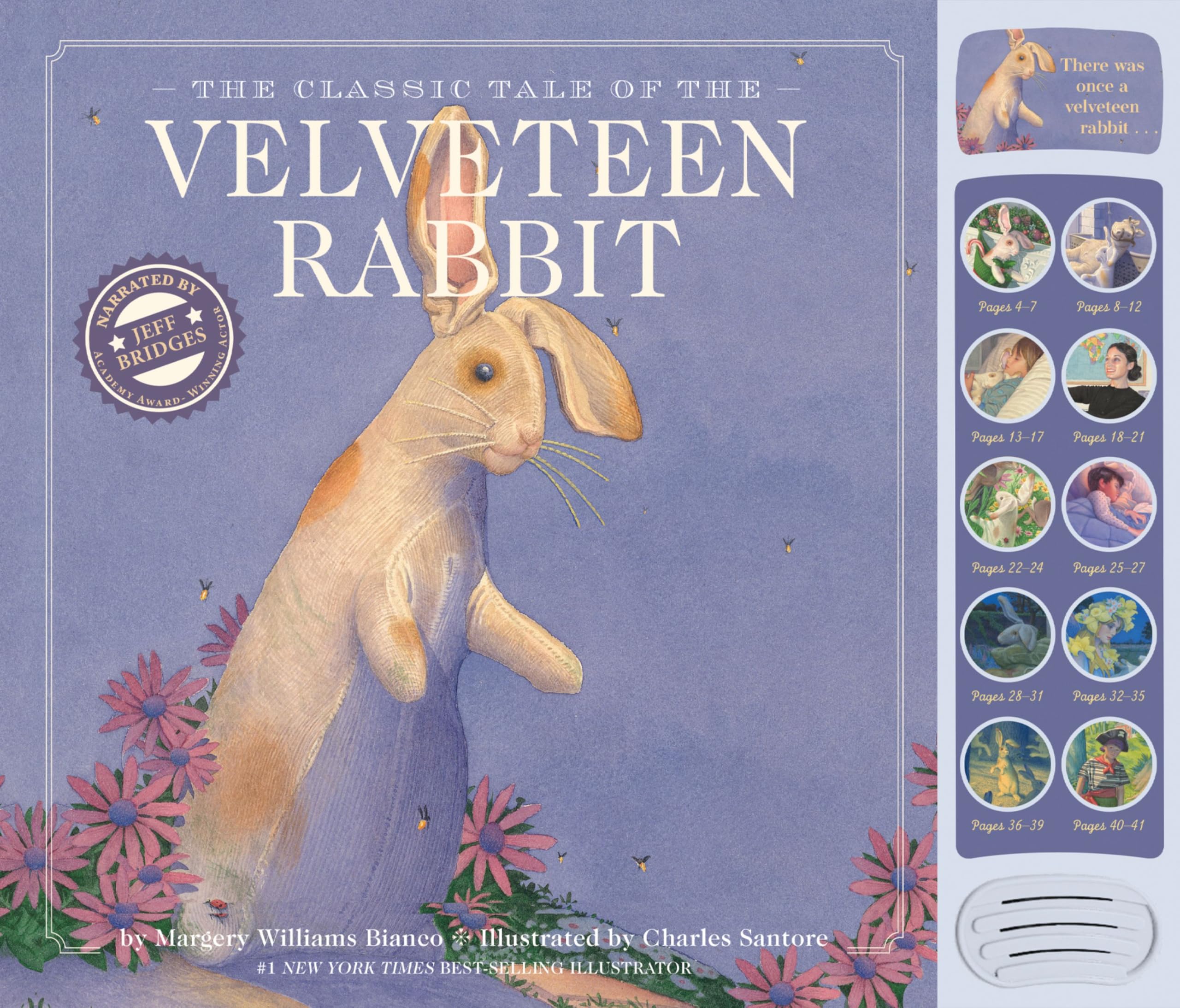The Velveteen Rabbit: A Press And Play Storybook (Charles Santore ChildrenS Classics)