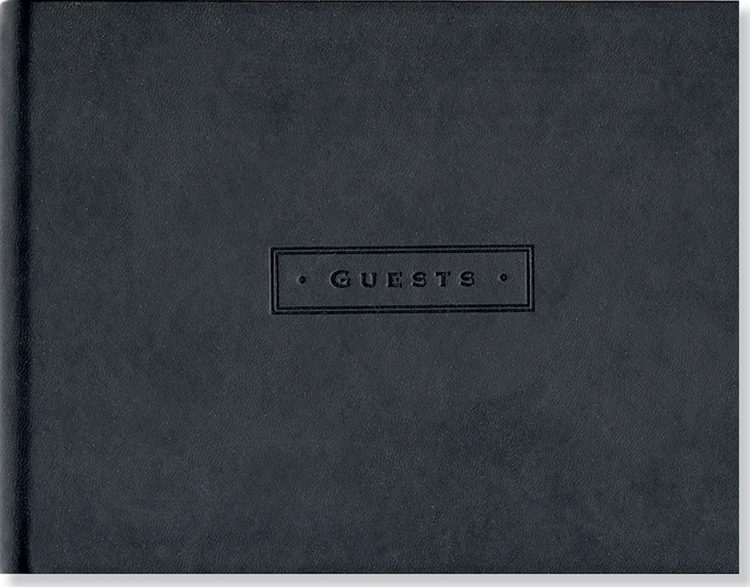 Classic Black Guest Book,Used