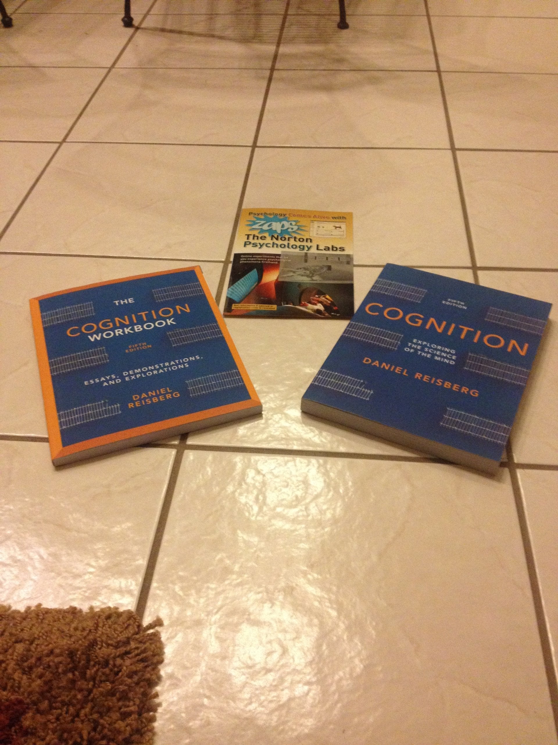 Cognition: Exploring the Science of the Mind (Fifth Edition (without ZAPS or Cognition Workbook)),Used