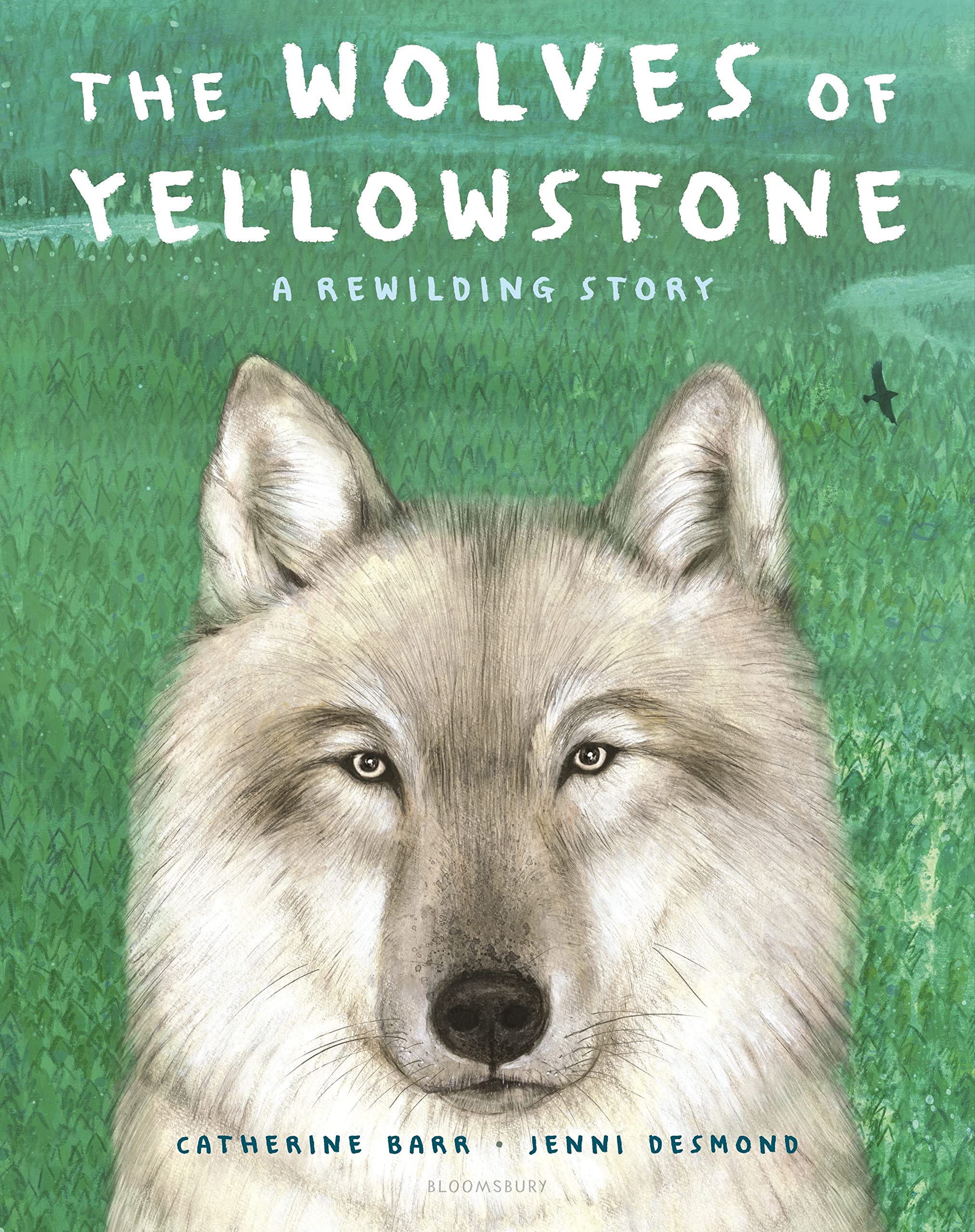 The Wolves Of Yellowstone: A Rewilding Story,New