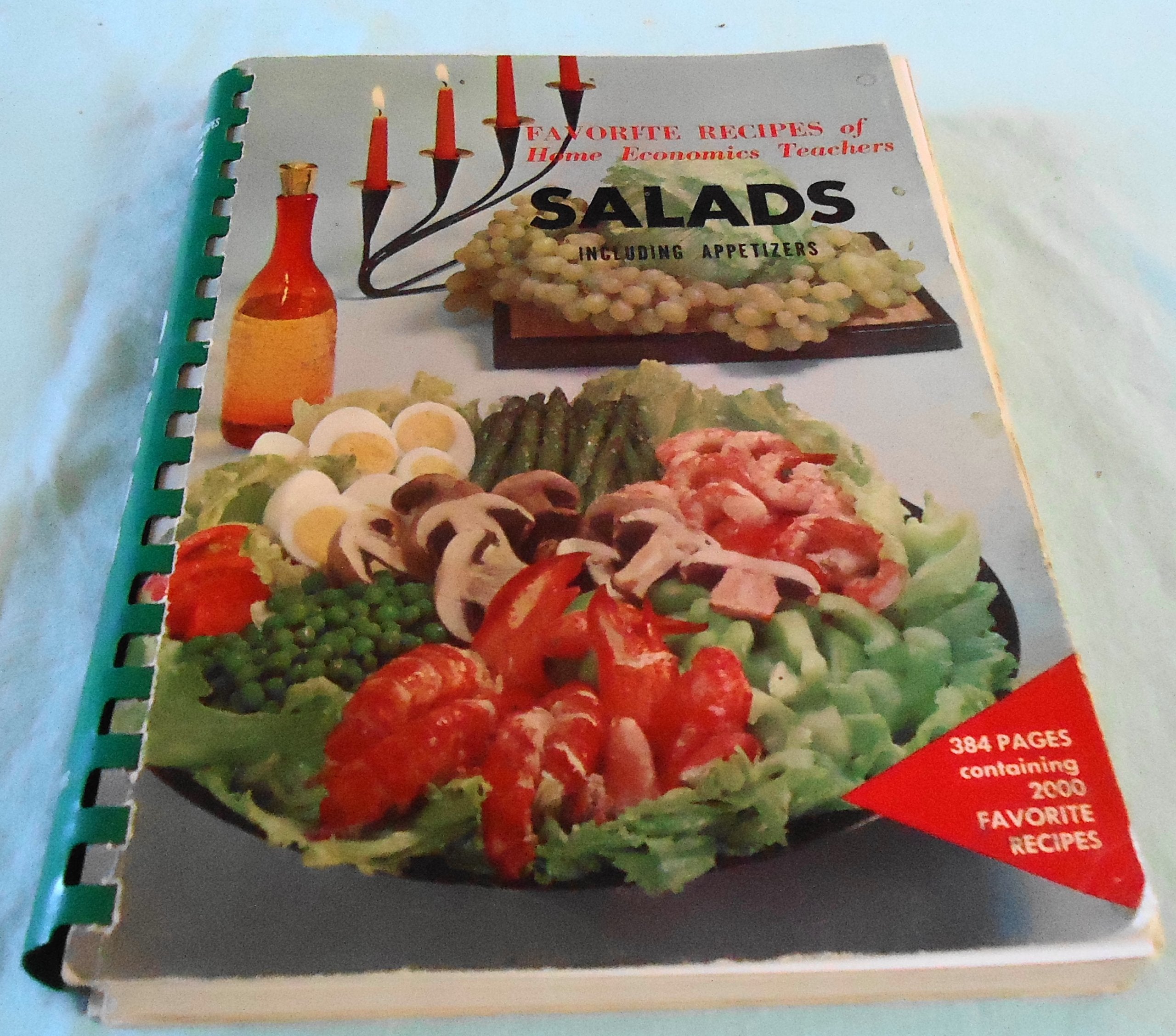 Salads and vegetables cookbook: Favorite recipes of home economics teachers,Used