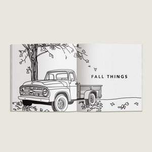 Fall Things: How to Draw Books for Kids