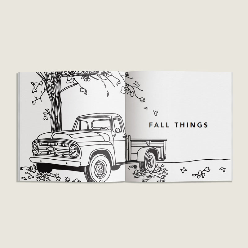 Fall Things: How to Draw Books for Kids