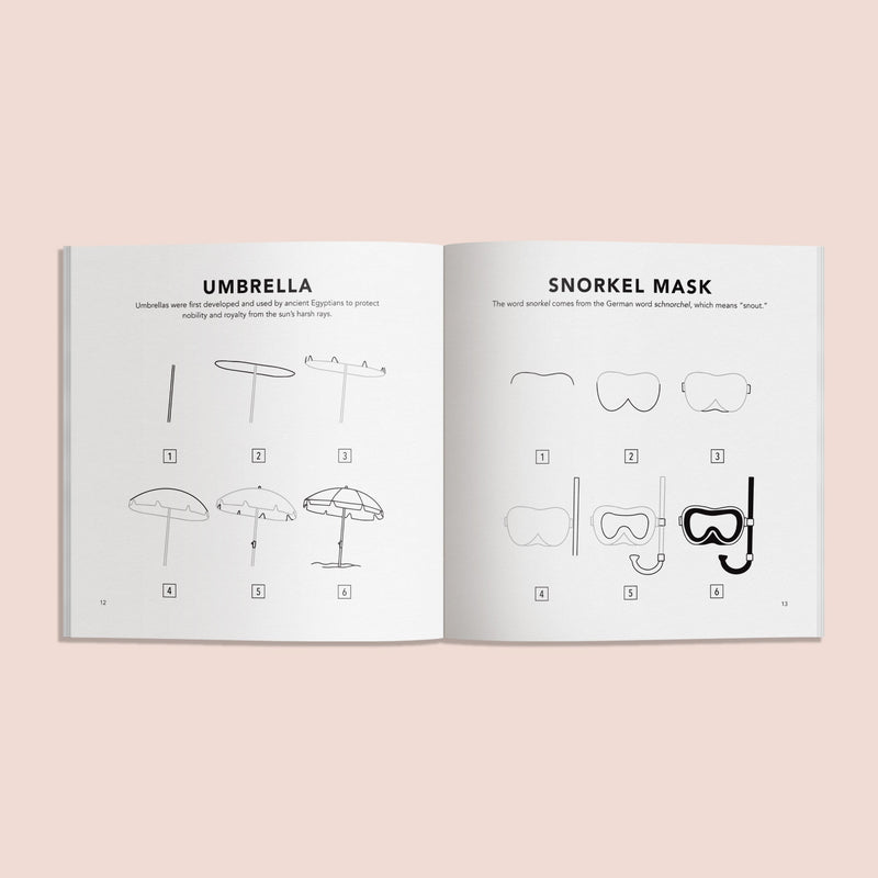 Summer Things: How to Draw Books for Kids