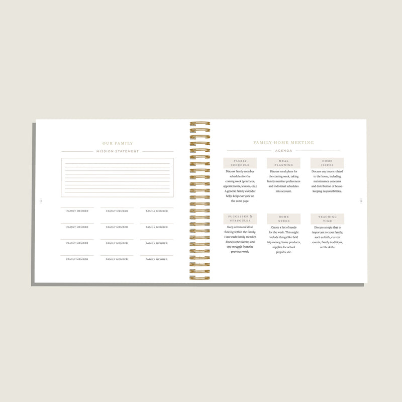 Beautifully Organized Home Planner