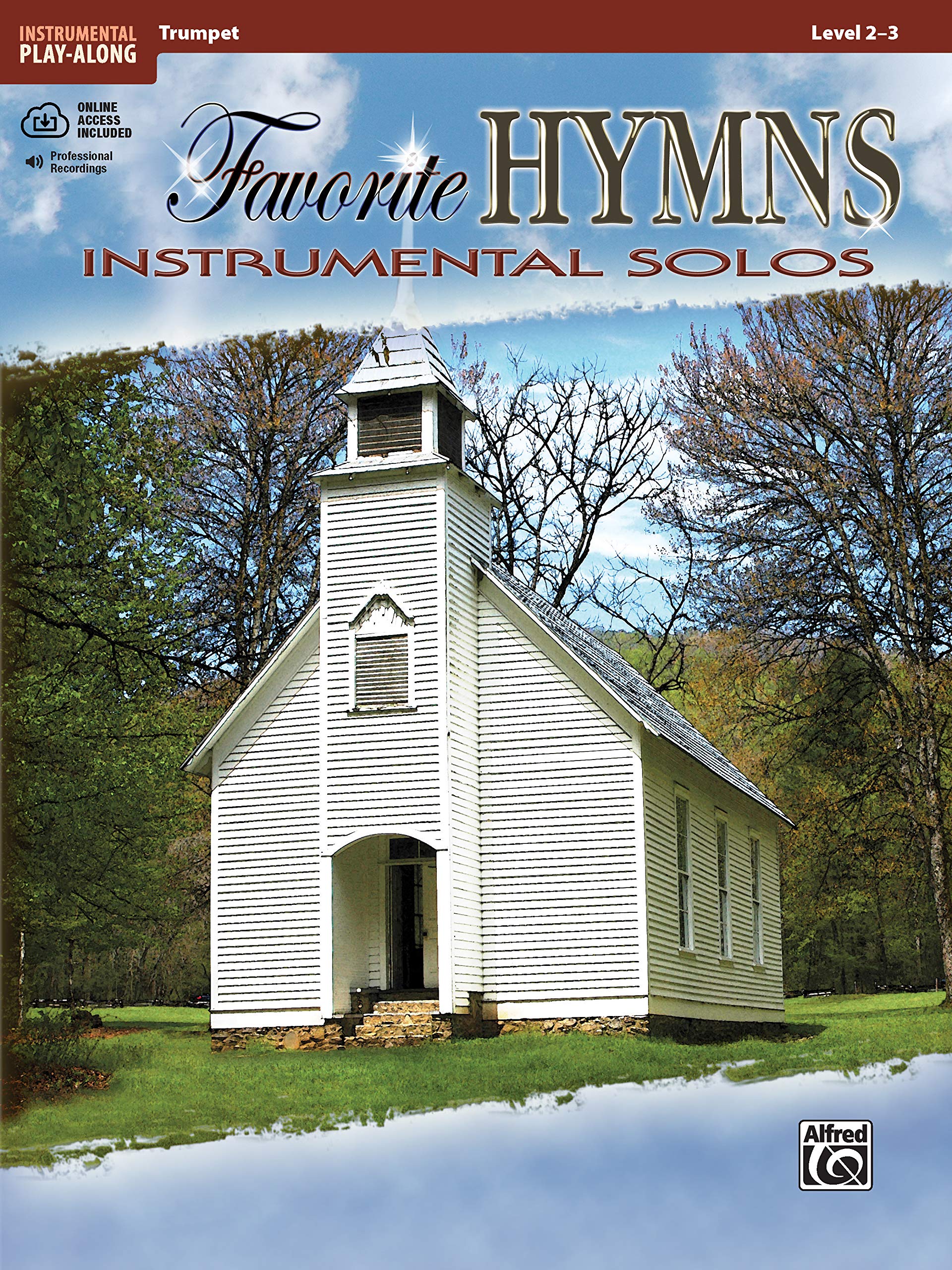 Favorite Hymns Instrumental Solos: Trumpet, Book & Online Audio (Instrumental Solos Series),Used