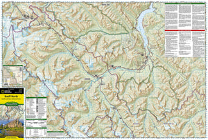 Banff North Map [Banff and Yoho National Parks] (National Geographic Trails Illustrated Map, 901),New