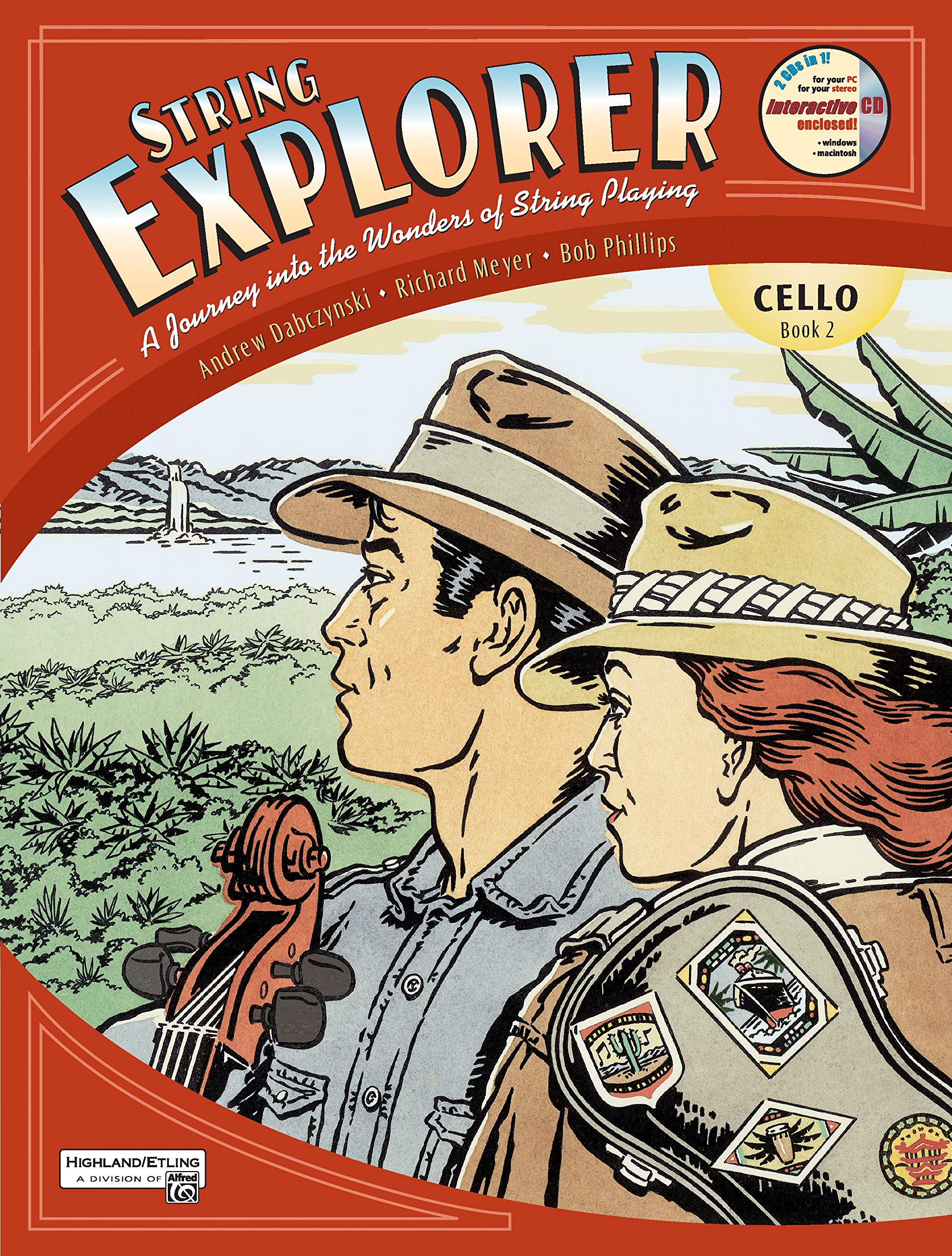 String Explorer, Bk 2: Cello, Book & Interactive CD,Used