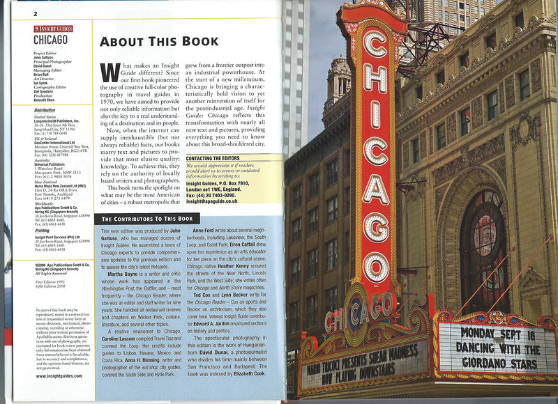Insight Guide Chicago (Insight Guides),Used