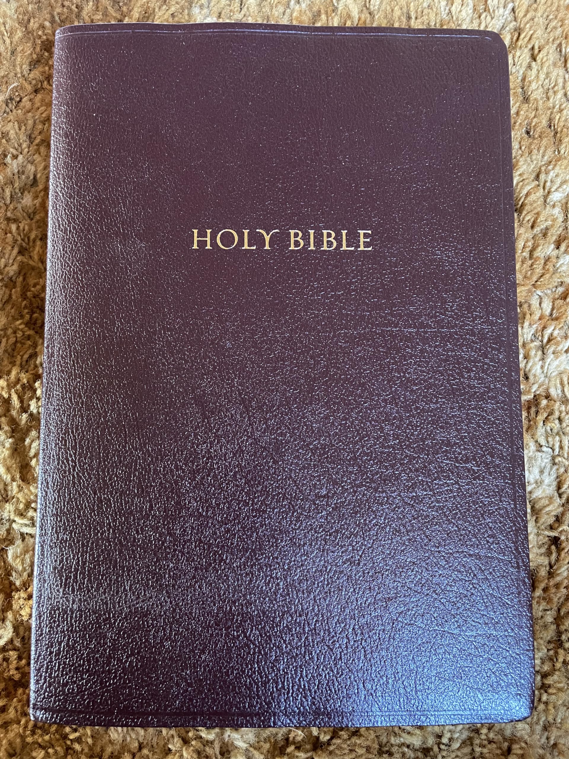 Kjv Super Giant Print Reference Bible, Burgundy Bonded Leather (King James Version)