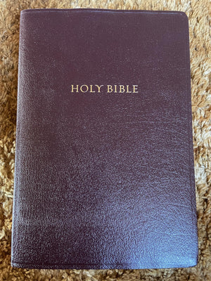 Kjv Super Giant Print Reference Bible, Burgundy Bonded Leather (King James Version)