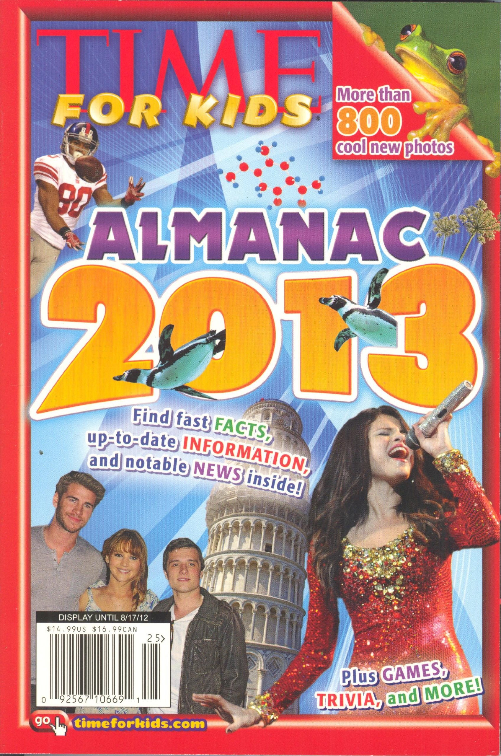 TIME For Kids Almanac 2013,Used