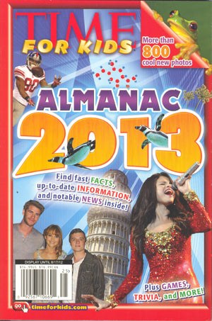 TIME For Kids Almanac 2013,Used