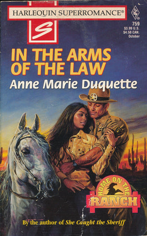 In the Arms of the Law (Harlequin Superromance, No 759),Used