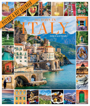 365 Days In Italy Pictureaday Wall Calendar 2024: For People Who Love Italy And All Things Italian