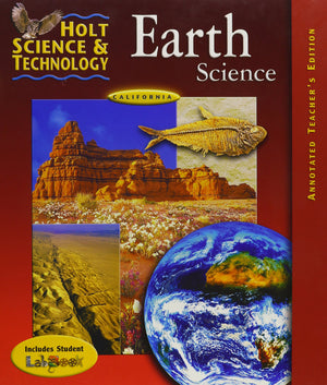 Holt Science and Technology Earth Science California Teacher Edition,Used