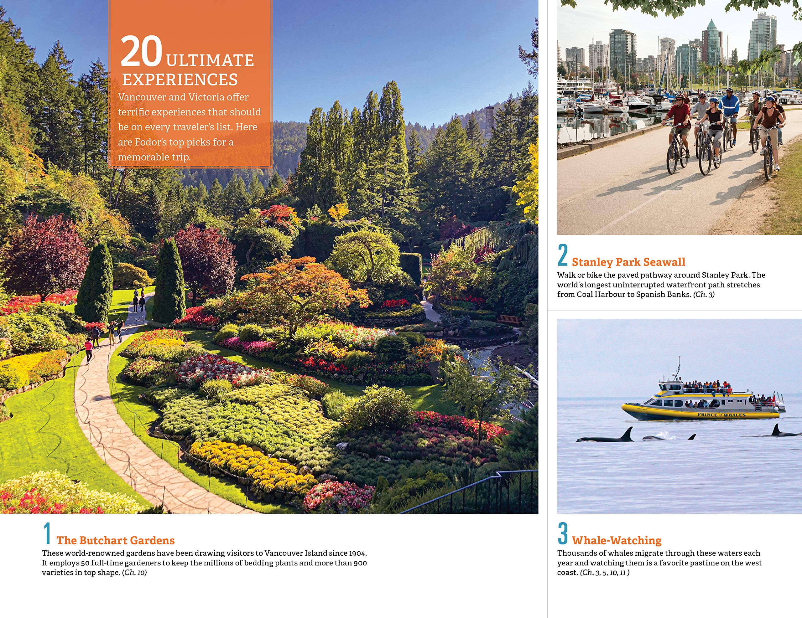 Fodor'S Vancouver & Victoria: With Whistler, Vancouver Island & The Okanagan Valley (Fullcolor Travel Guide)