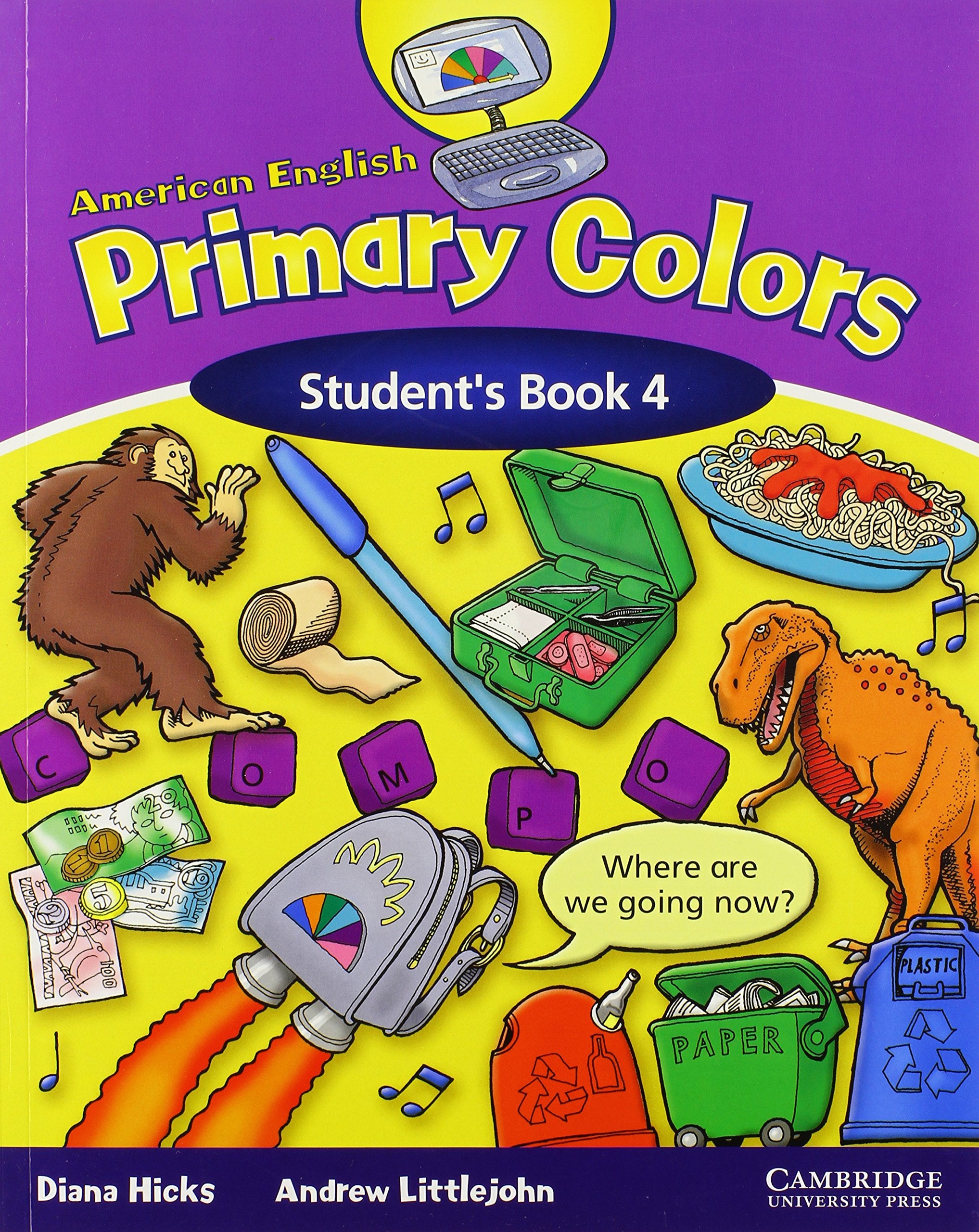 American English Primary Colors 4 Student's Book (Primary Colours),Used