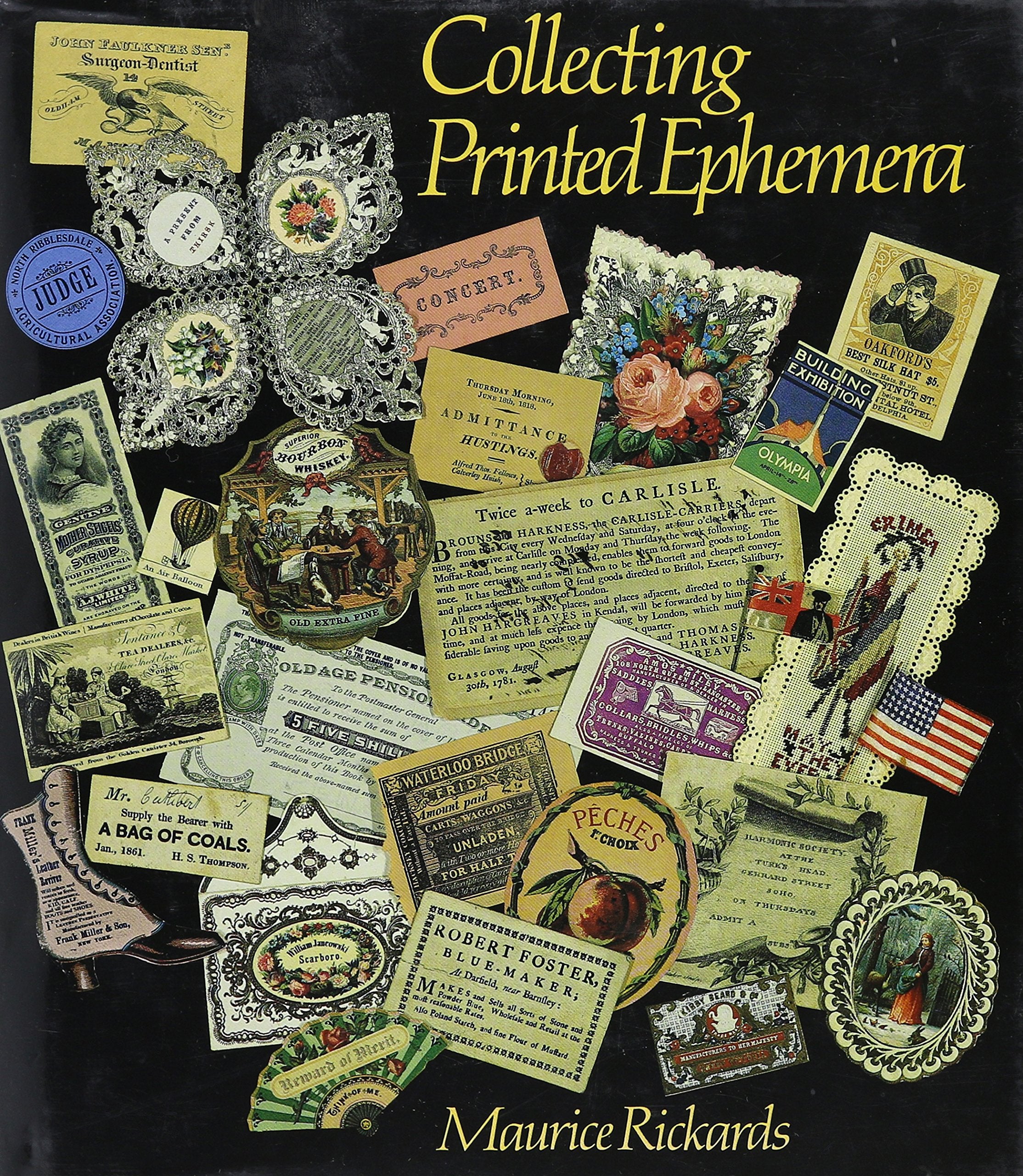 Collecting Printed Ephemera,Used