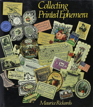 Collecting Printed Ephemera,Used