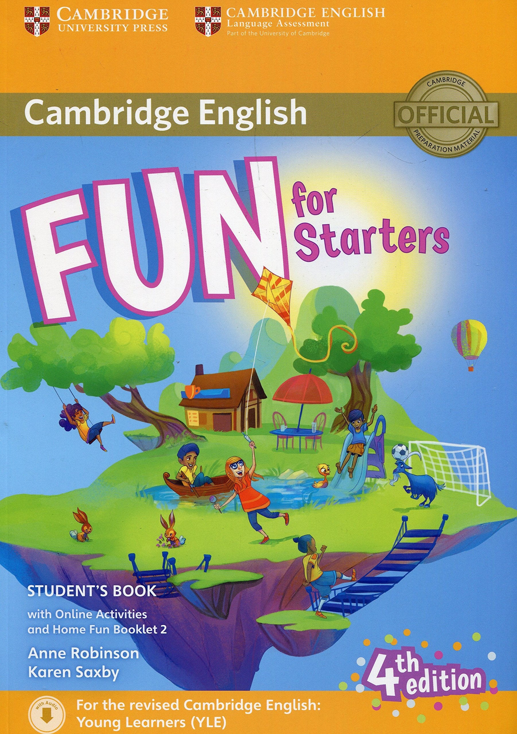 Fun for Starters Student's Book with Online Activities with Audio and Home Fun Booklet 2,Used