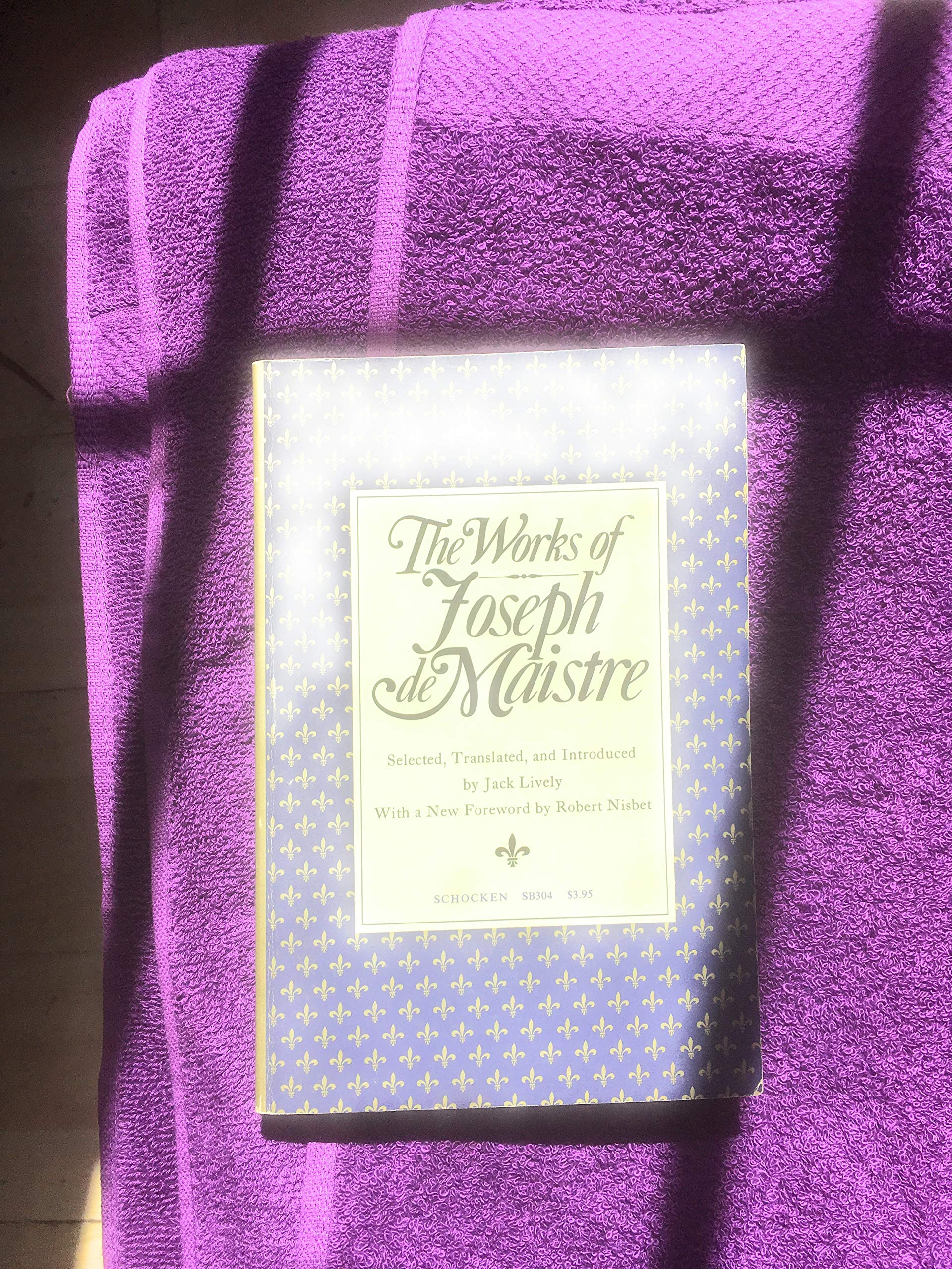 The Works of Joseph de Maistre,Used