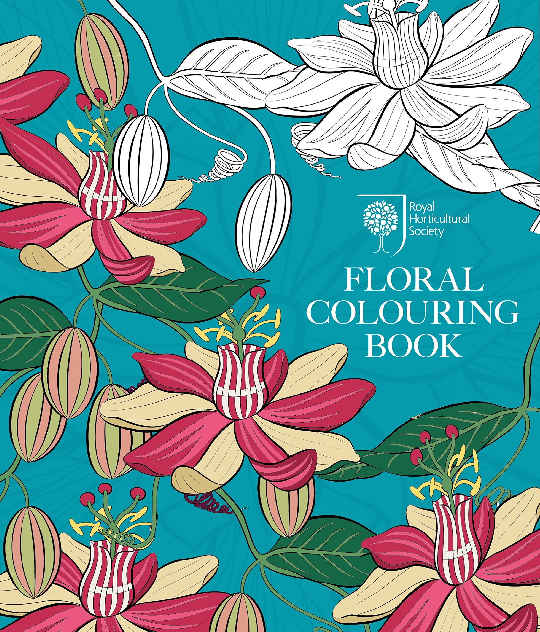 Rhs Floral Colouring Book
