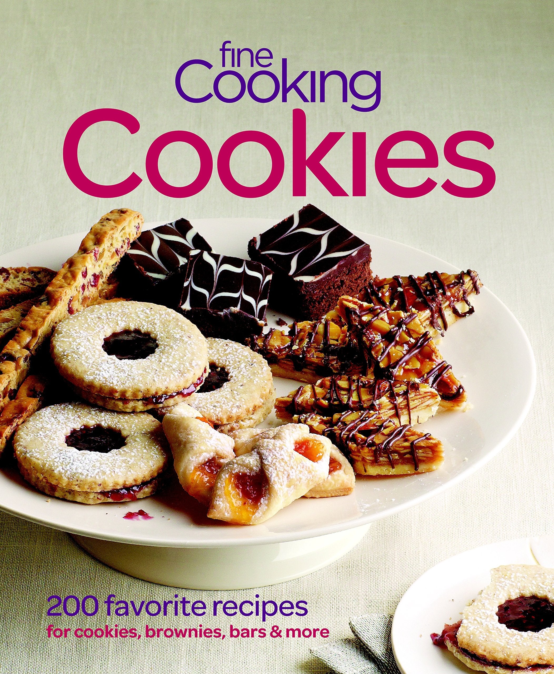 Fine Cooking Cookies: 200 Favorite Recipes for Cookies, Brownies, Bars & More,Used