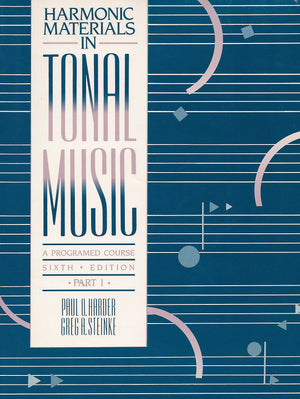 Harmonic materials in tonal music: A programed course,Used