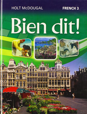 Bien Dit!: Student Edition Level 3 2013 (French Edition)-used