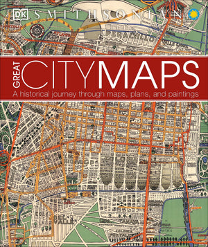 Great City Maps: A Historical Journey Through Maps, Plans, And Paintings (Dk History Changers),Used