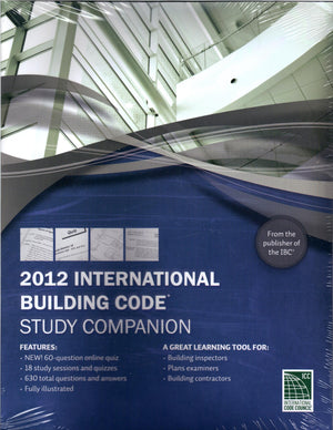 2012 International Building Code Study Companion,Used