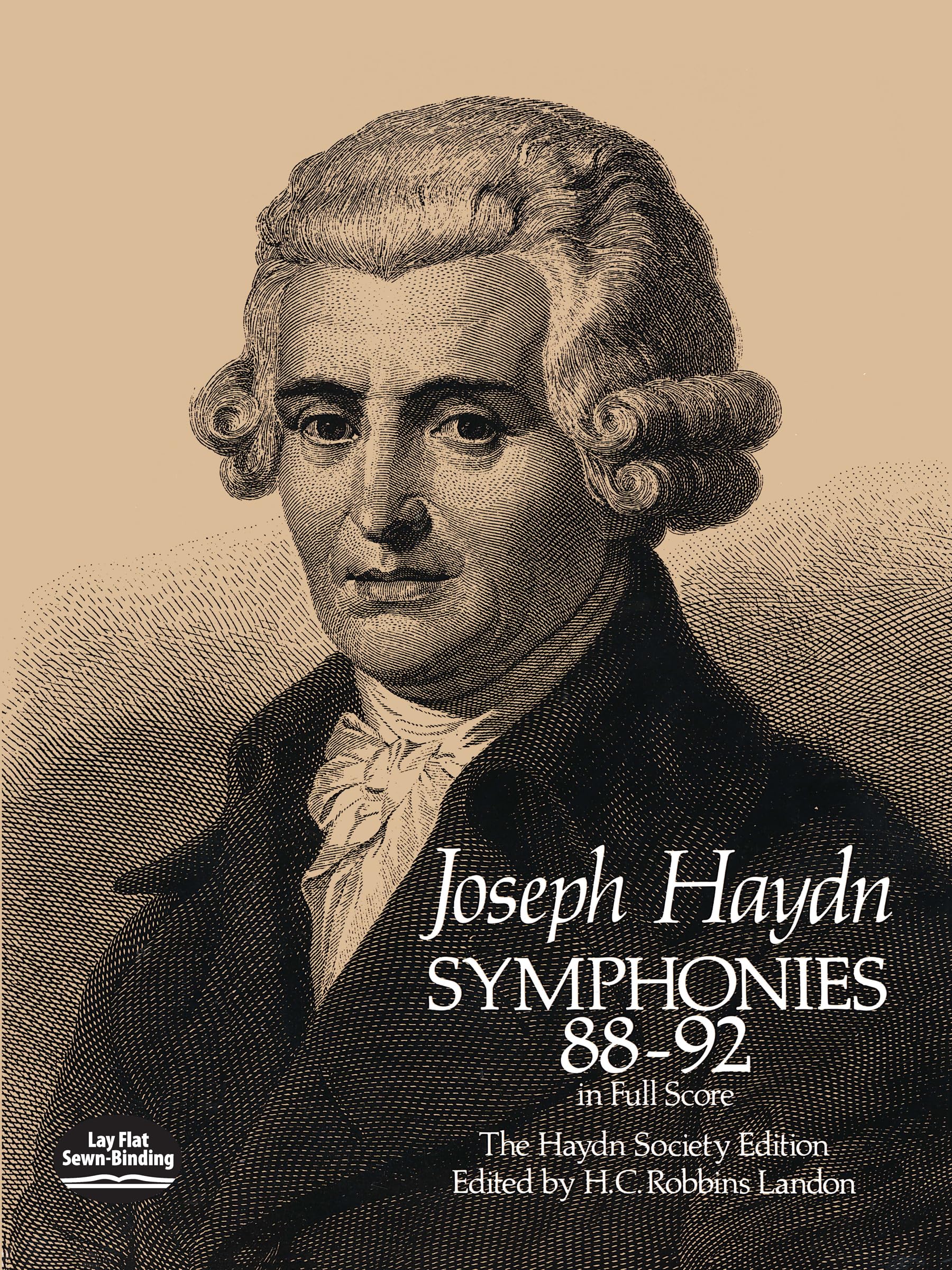 Symphonies 8892 In Full Score [The Haydn Society Edition]