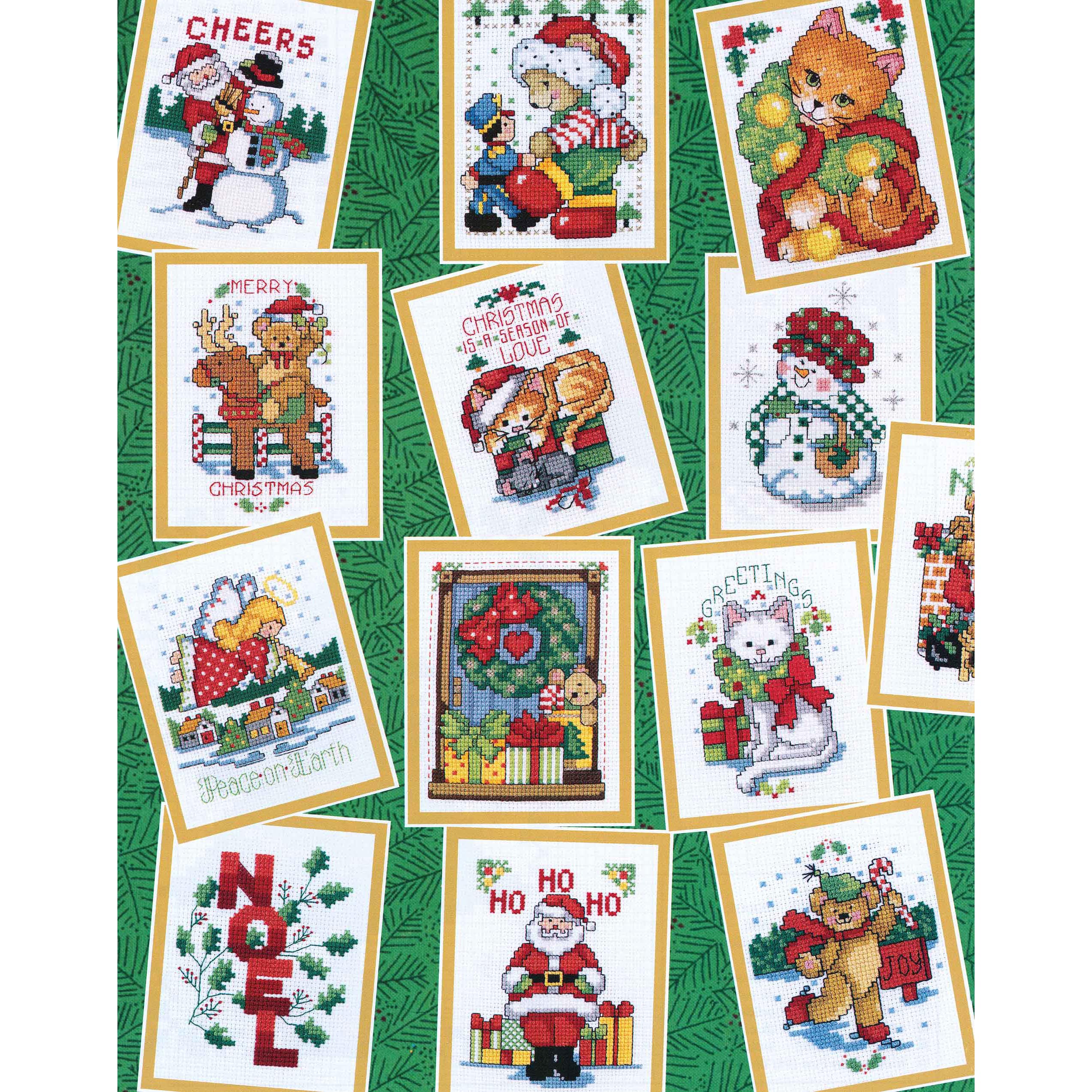 Fast & Festive, 50 Christmas DesignsCharming Cross Stitch Designs to use in a Variety of Christmas Projects,New