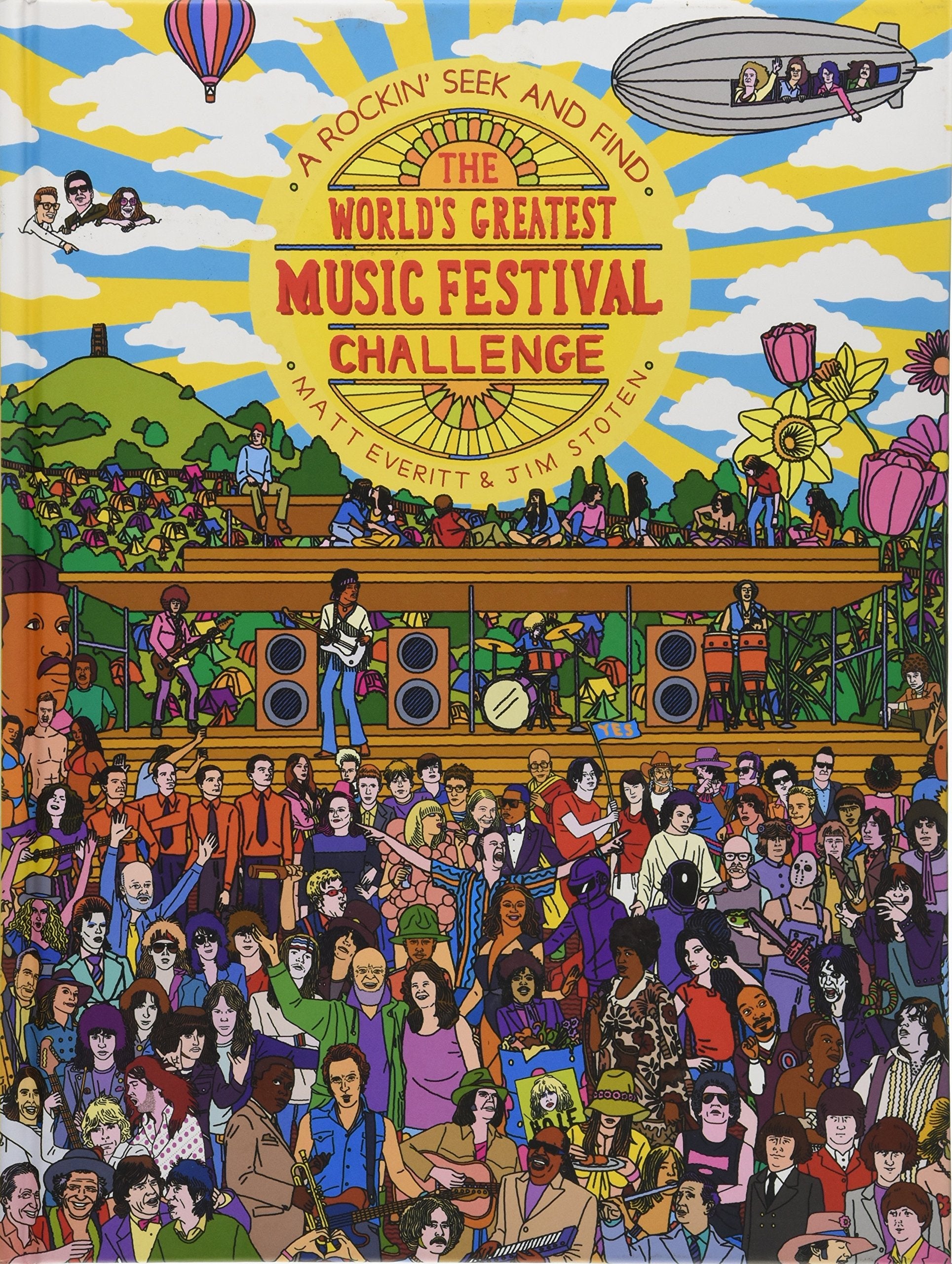 The World'S Greatest Music Festival Challenge: A Rockin' Seek And Find