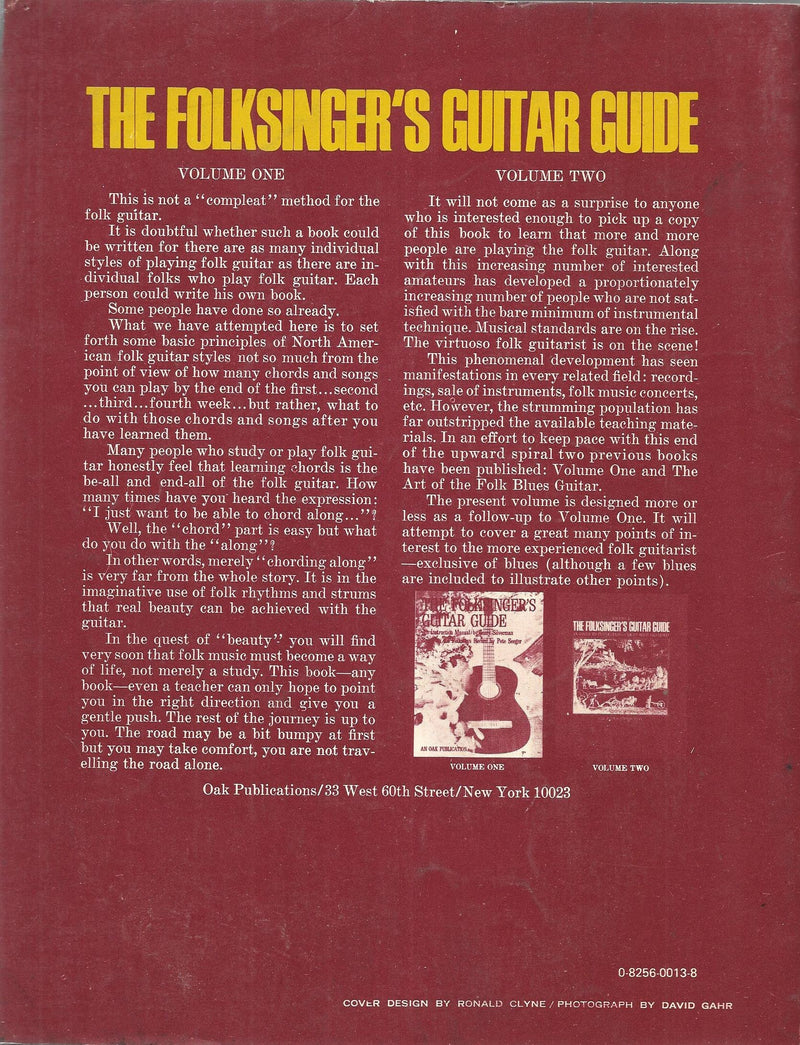 The Folksinger's Guitar Guide: An Instruction Manual,New