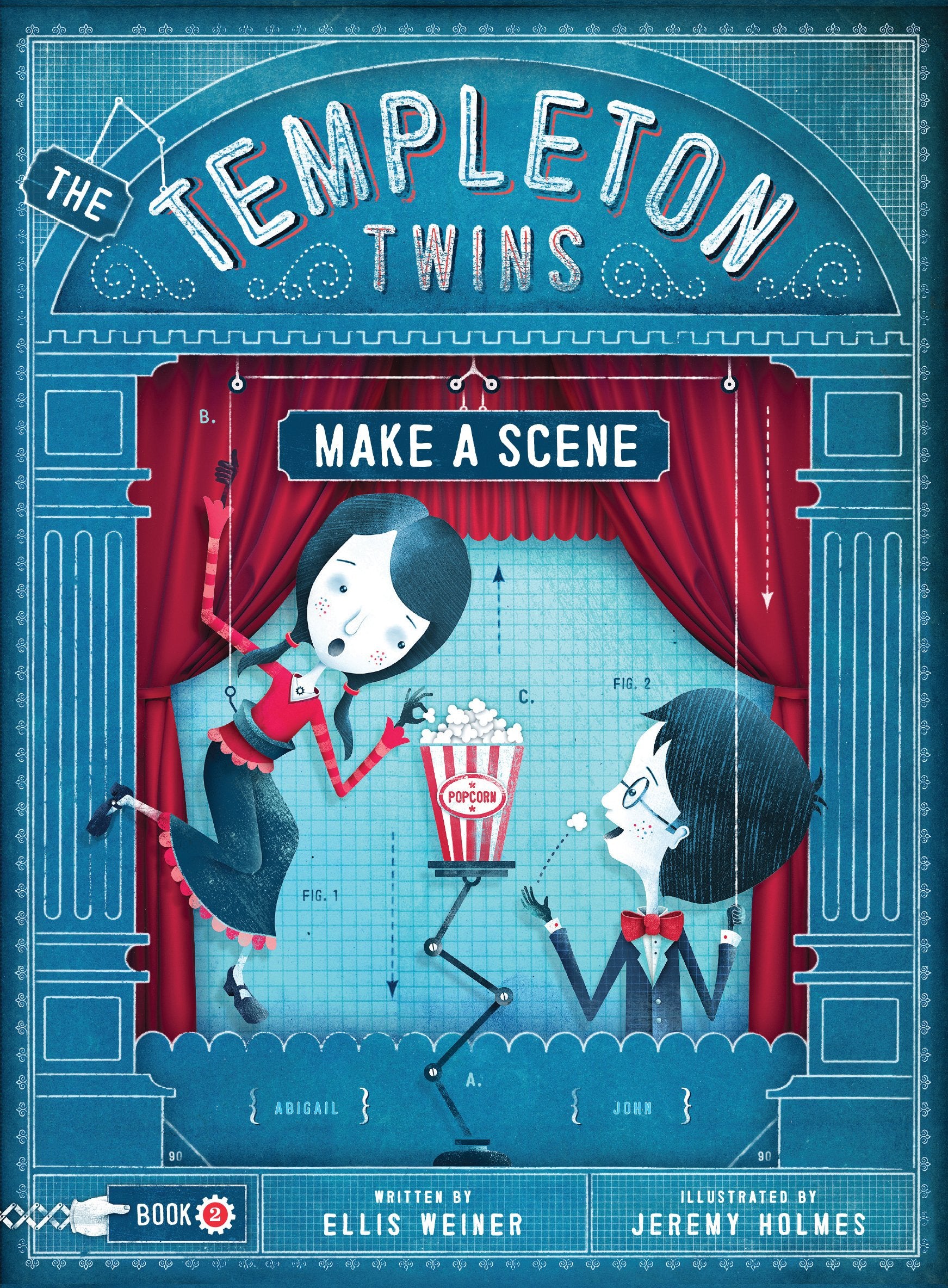 The Templeton Twins Make A Scene: Book 2 (Templeton Twins, 2)